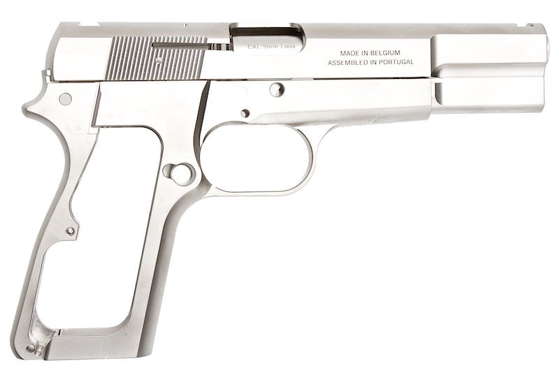 Mafioso Hi-Power MK3 GBB Full Steel Kit Set for WE Browning Hi-Power GBB (Silver)