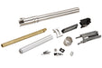 Mafioso Airsoft AMT Long Slide Kit with Parts & Laser Set for Marui 1911 Series GBB (Silver)