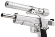 Mafioso Airsoft AMT Long Slide Kit with Parts & Laser Set for Marui 1911 Series GBB (Silver)