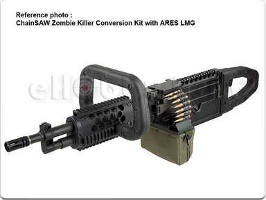 MUGEN FIRE CUSTOM ChainSAW Zombie Killer Conversion Kit for ARES LMG