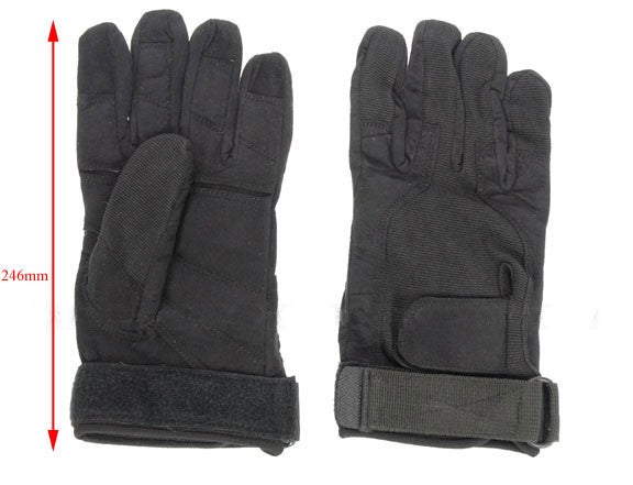 Milspex Full Finger SOS Gloves Black (L)