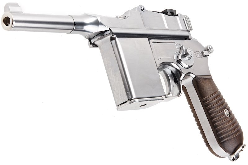 Marushin M712 Short Barrel Airsoft GBB (Silver)