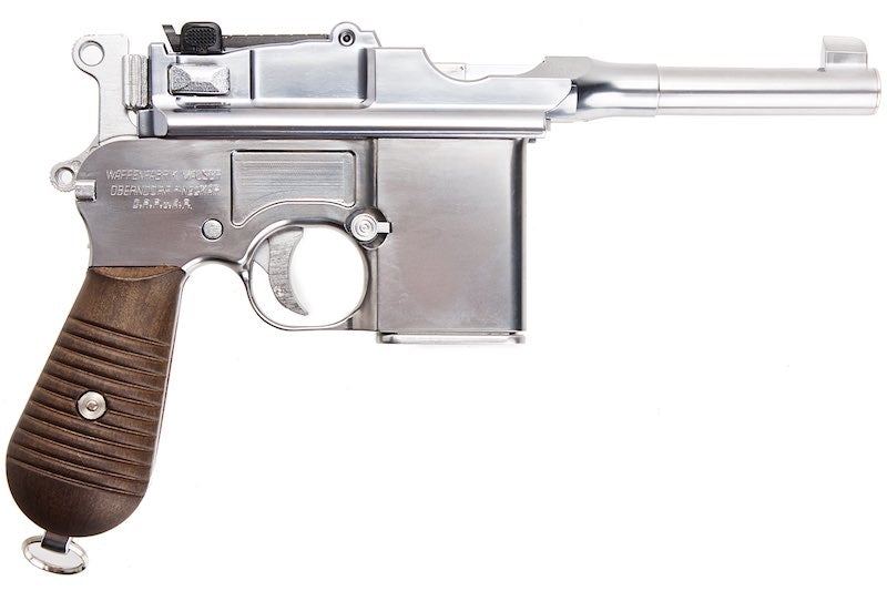 Marushin M712 Short Barrel Airsoft GBB (Silver)