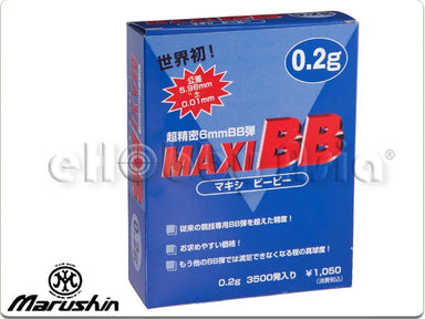 Marushin 0.2g 6mm MAXI Precision BB (3500 Rounds)
