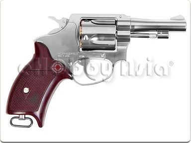 Marushin X Cartridge 6mm Police Revolver 3 Inch (Silver/ ABS)