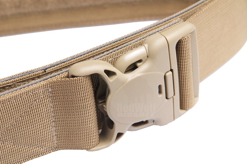 Milspex Military Belt With Double Release Buckle (90-108cm / Tan)