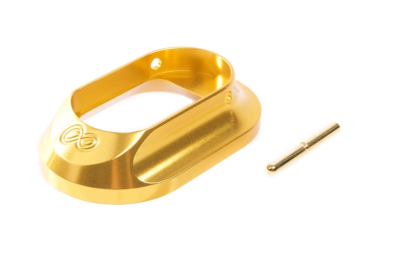 Airsoft Masterpiece Hugh Infinity Magwell for Marui Hi-Capa GBB (Gold)