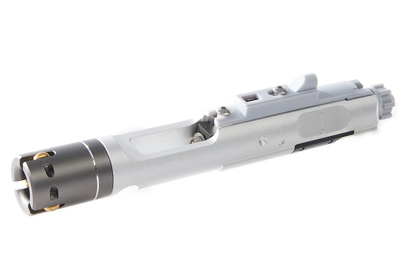 G&P MWS Forged Aluminum Complete M16VN Bolt Carrier Group Set for Marui Buffer Tube (Silver)