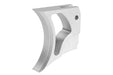 Nine Ball Round Trigger 'OMEGA' for Marui 5.1/ 4.3 GBB (Silver)