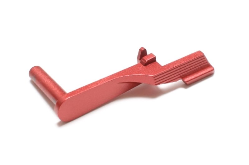 Nine Ball Custom Slide Stop for Marui Hi-Capa 5.1/ 4.3 Airsoft GBB (Red)