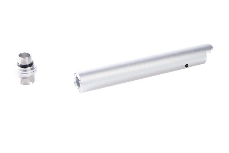 Nine Ball Fixed Non-Recoil 2Way Outer Barrel for Hi-Capa 5.1 GBB (Silver)