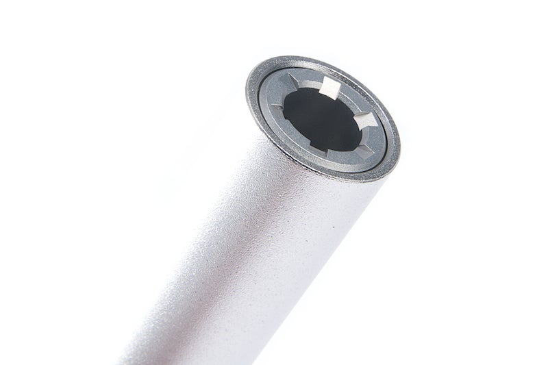Nine Ball Fixed Non-Recoil 2Way Outer Barrel for Hi-Capa 5.1 GBB (Silver)