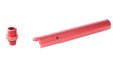 Nine Ball Fixed Non-Recoil 2Way Outer Barrel for Hi-Capa 5.1 GBB (Red)