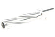 Nine Ball Aluminum Non-Recoiling 'Fixed' Outer Barrel for Marui Model 19 Gen 3 GBB (Silver)
