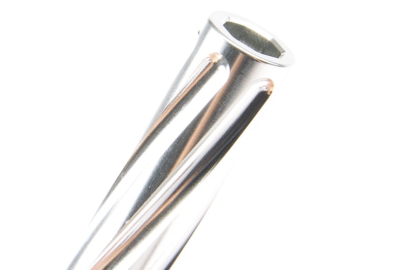 Nine Ball Aluminum Non-Recoiling 'Fixed' Outer Barrel for Marui Model 19 Gen 3 GBB (Silver)