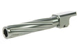 Nine Ball Aluminum Non-Recoiling 'Fixed' Outer Barrel for Marui Model 19 Gen 3 GBB (Gun Metal)