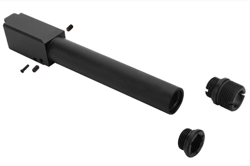 Nine Ball Non-Recoil 2 Way Outer Barrel w/ 14mm CCW Adapter for Marui G17 Gen 3 /G22 /G18C GBB