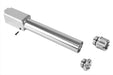 Nine Ball Non-Recoil 2 Way Outer Barrel w/ Adapter for Umarex (VFC) G17 Gen 4 Airsoft GBB (Silver)