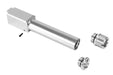 Nine Ball Non-Recoil 2 Way Outer Barrel w/ 14mm CCW Adapter for Umarex (VFC) 19X Airsoft GBB (Silver)