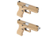 Nine Ball Non-Recoil 2 Way Outer Barrel w/ 14mm CCW Adapter for Umarex (VFC) 19X Airsoft GBB (Silver)