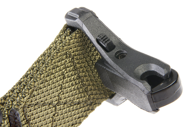 nHelmet Nylon MS3 Multi-Mission Single Point / 2 Point Sling (Olive Drab)