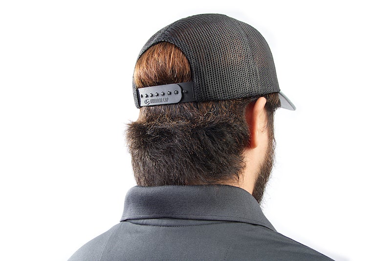 Nighthawk Custom Cap - Heather Gray w/ Nighthawk Custom Logo & Custom Lettering (Mesh Back/ C243)