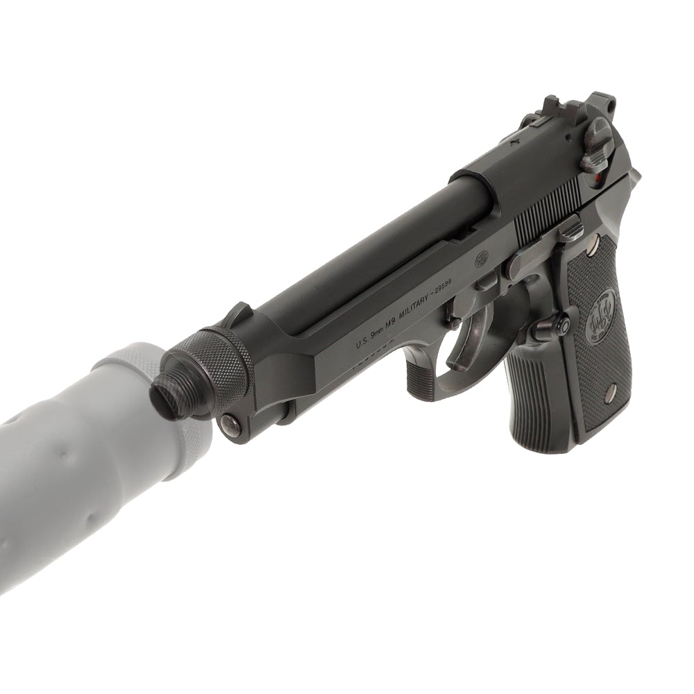 Nine Ball Silencer Attachment System Neo for Tokyo Marui M92F GBB (14mm CCW)