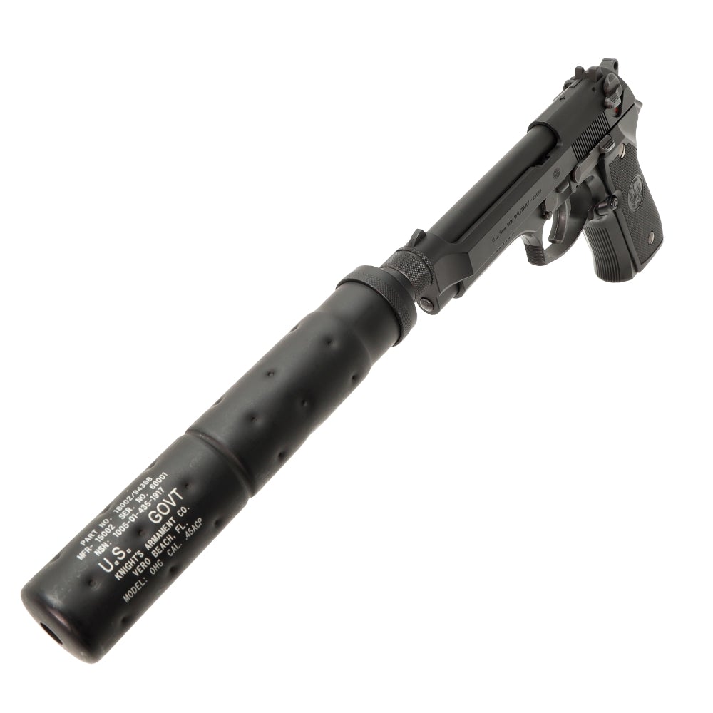 Nine Ball Silencer Attachment System Neo for Tokyo Marui M92F GBB (14mm CCW)