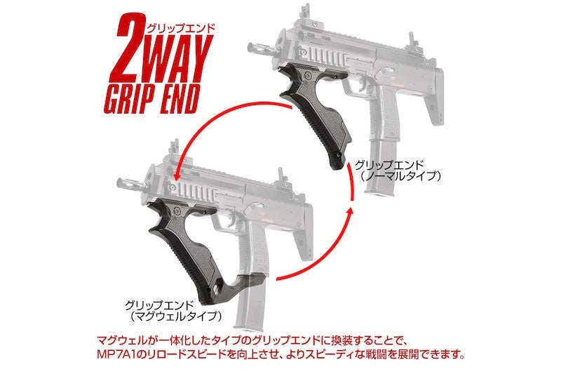 Nitro.Vo Multi Advanced Grip for Marui MP7A1 AEG/ GBB