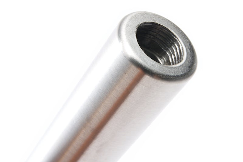 Airsoft Masterpiece .40 S&W Steel Threaded Fix Outer Barrel for Marui Hi-Capa 5.1 GBB (Silver)