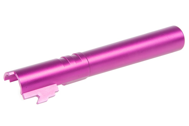 Airsoft Masterpiece .45 Threaded Aluminum Outer Barrel for Marui Hi-Capa 5.1 GBB Pistol (Purple)