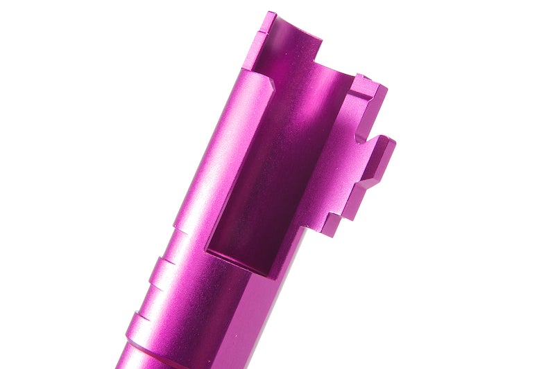 Airsoft Masterpiece .45 Threaded Aluminum Outer Barrel for Marui Hi-Capa 5.1 GBB Pistol (Purple)