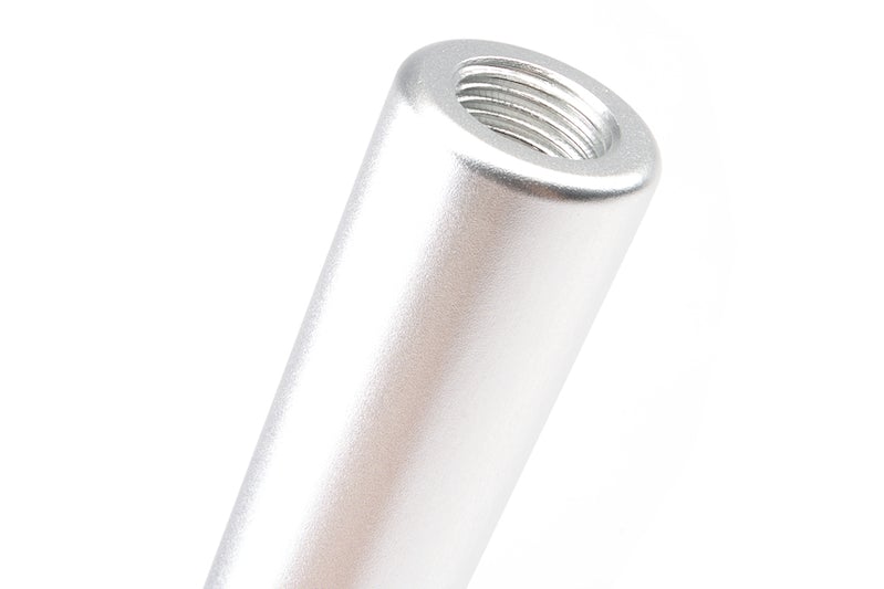 Airsoft Masterpiece .45 Threaded Aluminum Outer Barrel for Marui Hi-Capa 5.1 GBB Pistol (Silver)