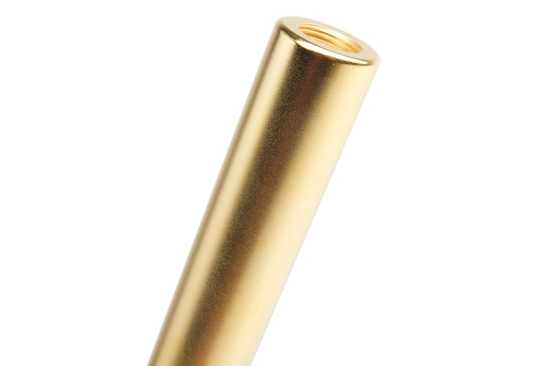 Airsoft Masterpiece .45 ACP Stainless Steel Threaded Outer Barrel for Marui Hi-Capa 5.1 GBB (Gold)