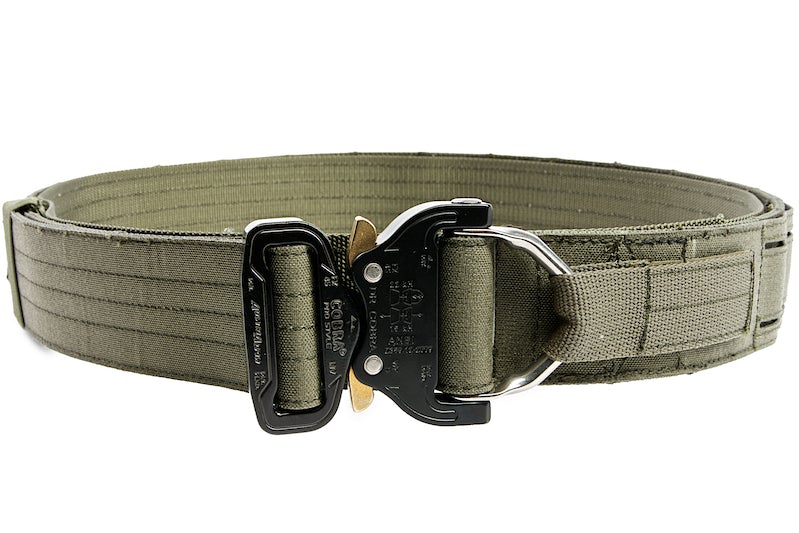 OPS D-Ring Cobra Warrior Belt (L Size/ Ranger Green)