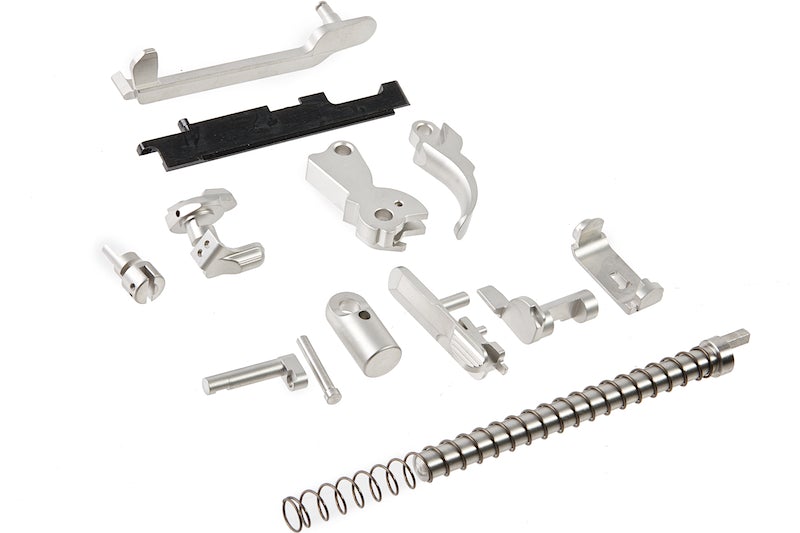 Papago Arms M92FS Inox Type Full Stainless Steel Silver Conversion Kit for Marui M9A1 GBB