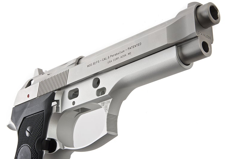 Papago Arms M92FS Inox Type Full Stainless Steel Silver Conversion Kit for Marui M9A1 GBB