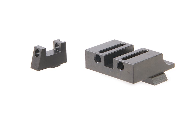 Pro-Amrs CNC Fiber Optic Steel Sight For Umarex/ VFC G19x, G19 Gen 4, G17 Gen 5, G45
