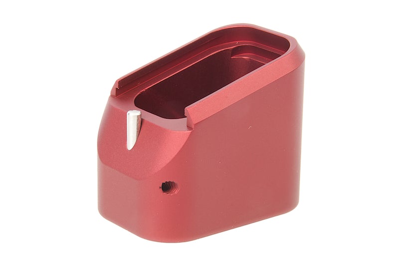 Pro-Arms TT Style Plus 5 Magazine Base for Umarex/ VFC Glock GBB Pistol Magazine (Red)