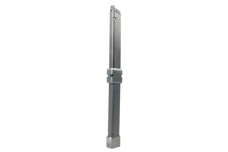 Prowin Speedsoft 112rds Twin Extension Gas Magazine for Marui G17 (Hermetic Type/ Gray)