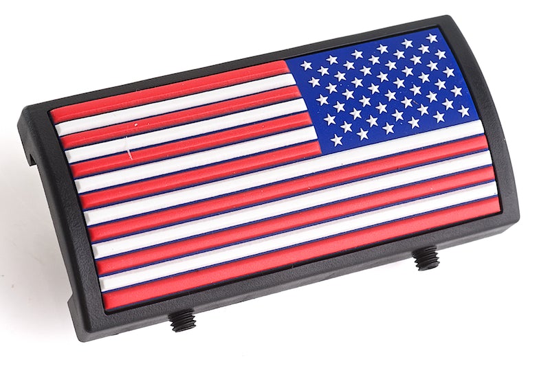 Custom Gun Rails (CGR) Aluminum Rail Cover (PVC American Flag / RWB / Stars Right)