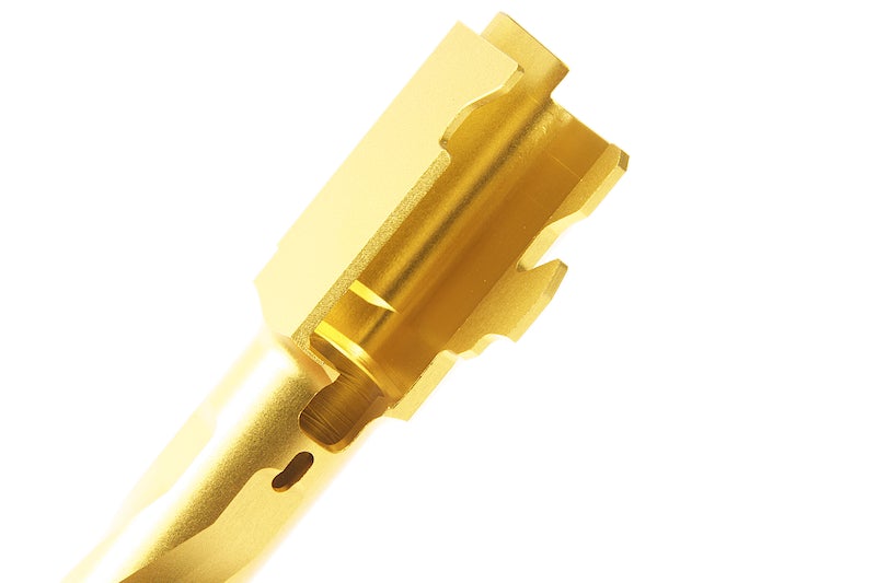 RGW PMM Glock Compensator Barrel Set (Short) for VFC (Umarex) G45 Gen 5 GBB (Gold)