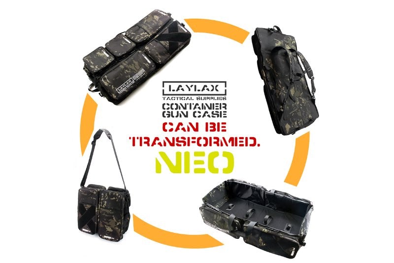 Satellite Container Gun Case NEO (800mm X 400mm X 80mm/ Python Black)