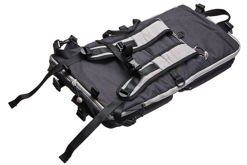 Satellite Container Gun Case Compact (600mm X 300mm X 75mm/ Python Black)