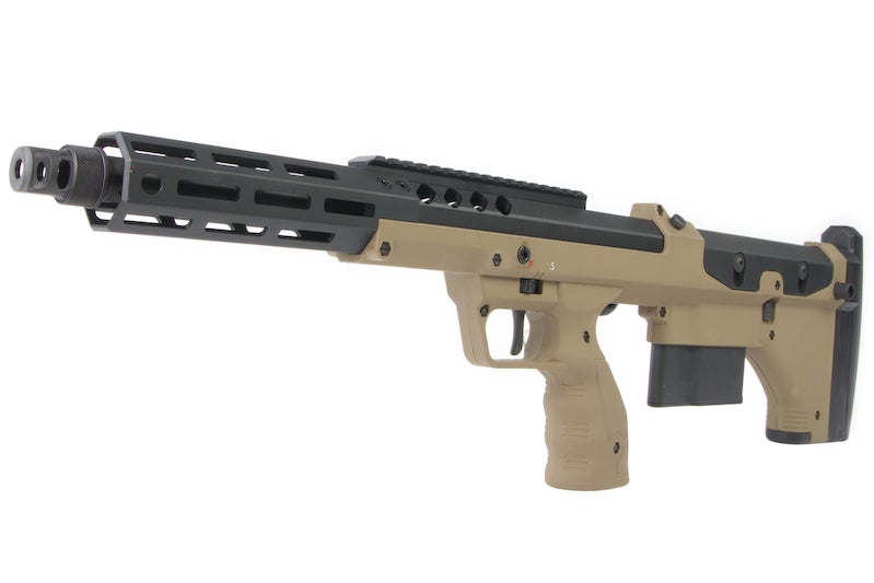 Silverback SRS A2/M2 Covert Licensed by Desert Tech (Dark Earth/ 16" Barrel)