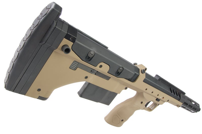 Silverback SRS A2/M2 Covert Licensed by Desert Tech (Dark Earth/ Left/ 16" Barrel)