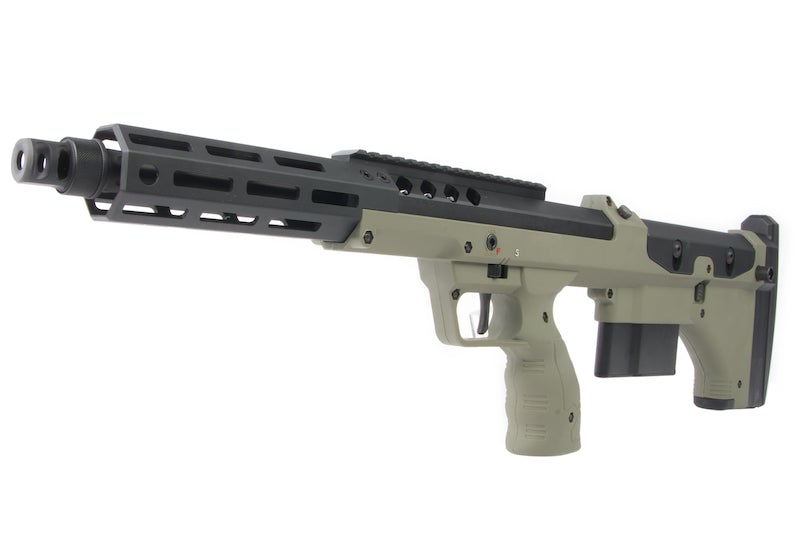 Silverback SRS A2/M2 Covert Licensed by Desert Tech (Olive Drab/ 16" Barrel)