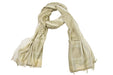 SilverBack Cotton Arab Shemagh Scarf XXL (Beige & Tan)