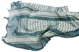 SilverBack Cotton Arab Shemagh Scarf XXL (Foliage green & Tan)