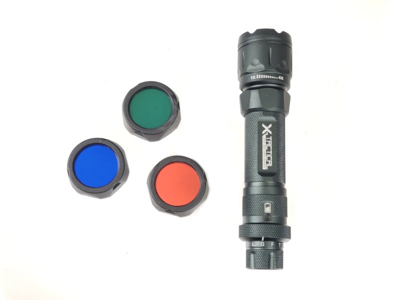dorcy cree xr e led rechargeable flashlight X-Tactical XP.E Q4 Cree Flashlight (185 Lumens)